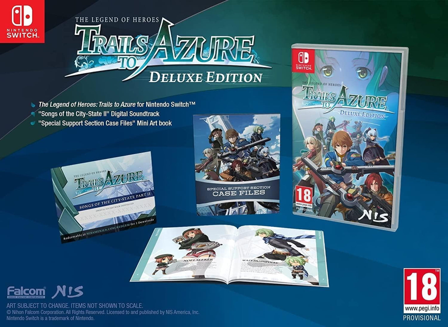 The Legend of Heroes Trails to Azure Deluxe Edition Nintendo Switch