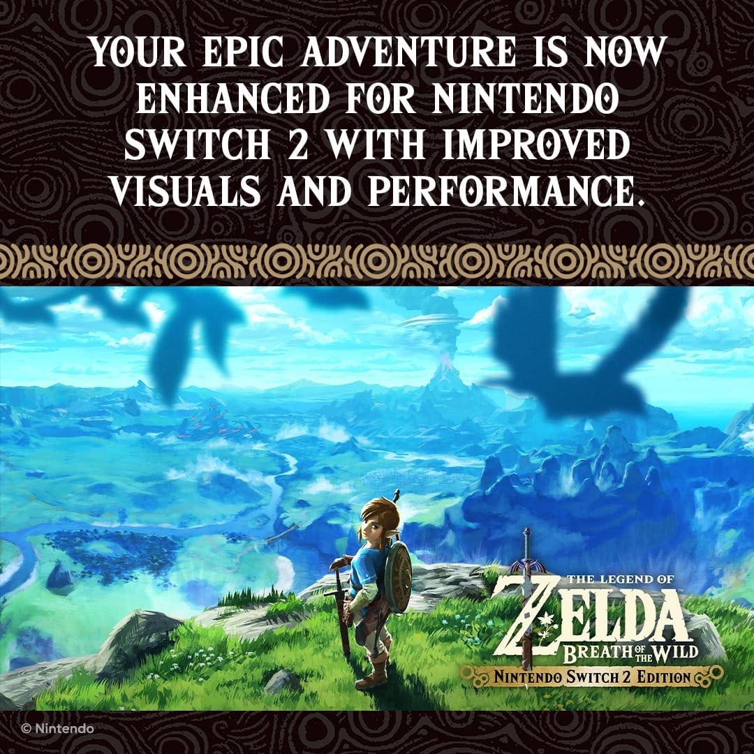 The Legend of Zelda Breath of the Wild Switch 2 Edition Nintendo Switch 2