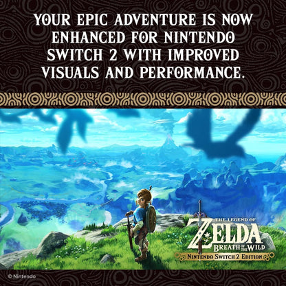 The Legend of Zelda Breath of the Wild Switch 2 Edition Nintendo Switch 2