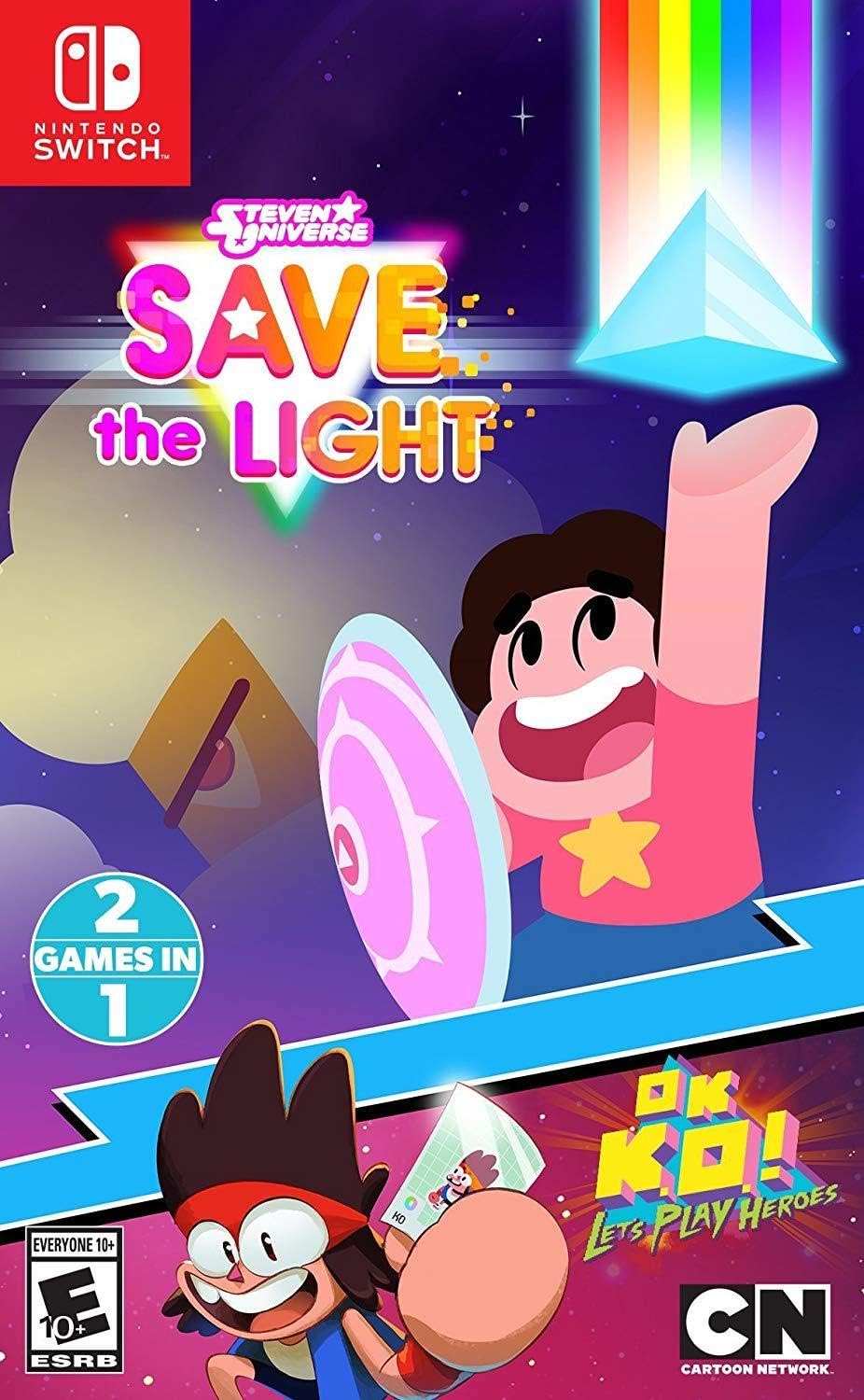 Steven Universe Save The Light & OK K.O.! Let's Play Heroes Nintendo Switch