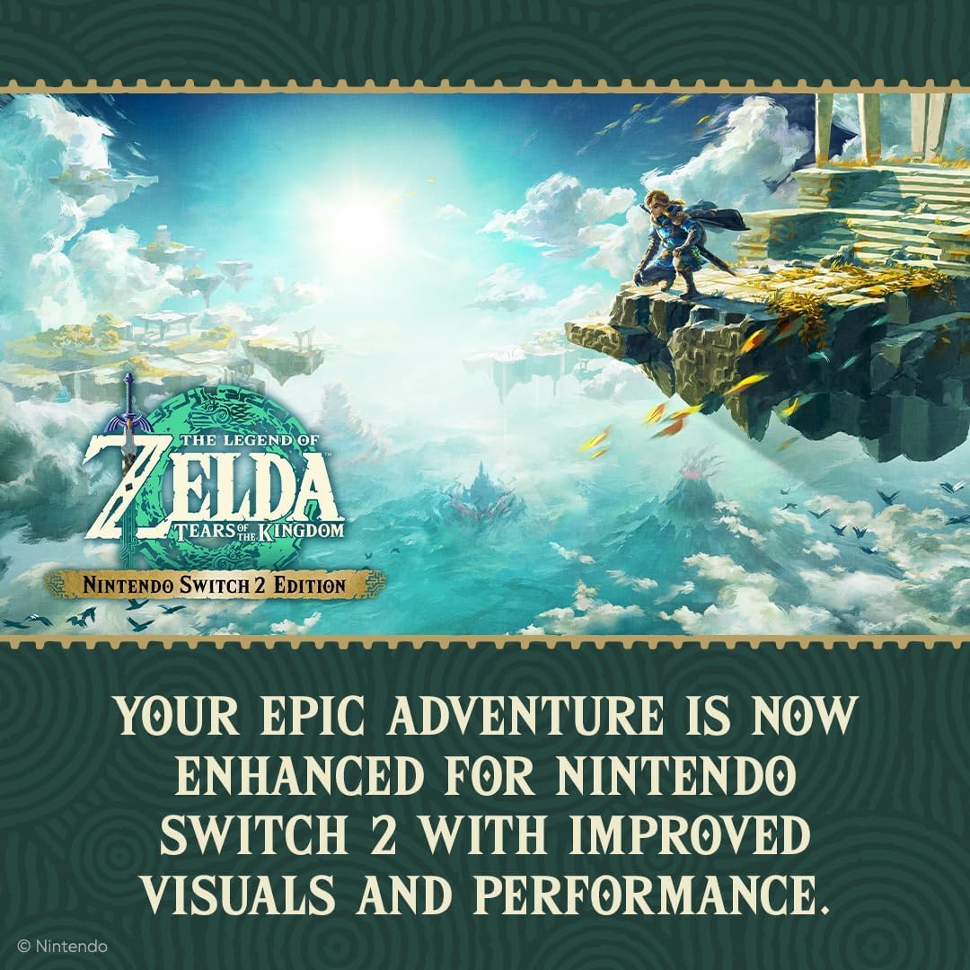 The Legend of Zelda Tears of the Kingdom Switch 2 Edition Nintendo Switch 2