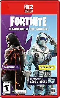 Fortnite Darkfire And Ice Bundle Code In Box Nintendo Switch 2
