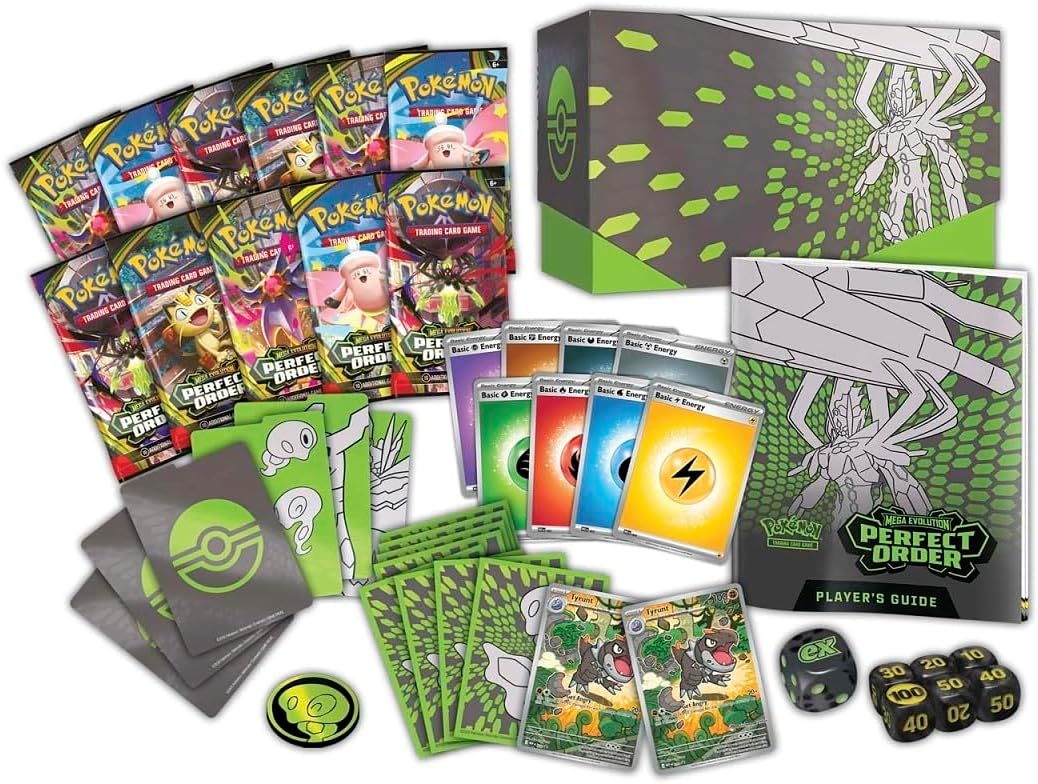 Pokemon TCG Mega Evolution Perfect Order Pokemon Center Edition Elite Trainer Box