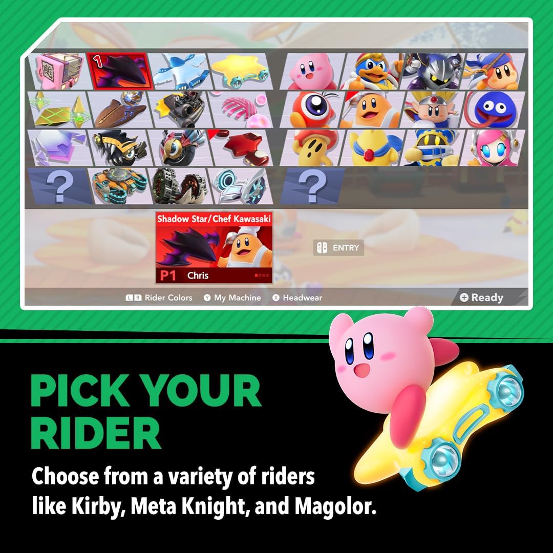 Kirby Air Riders Nintendo Switch 2