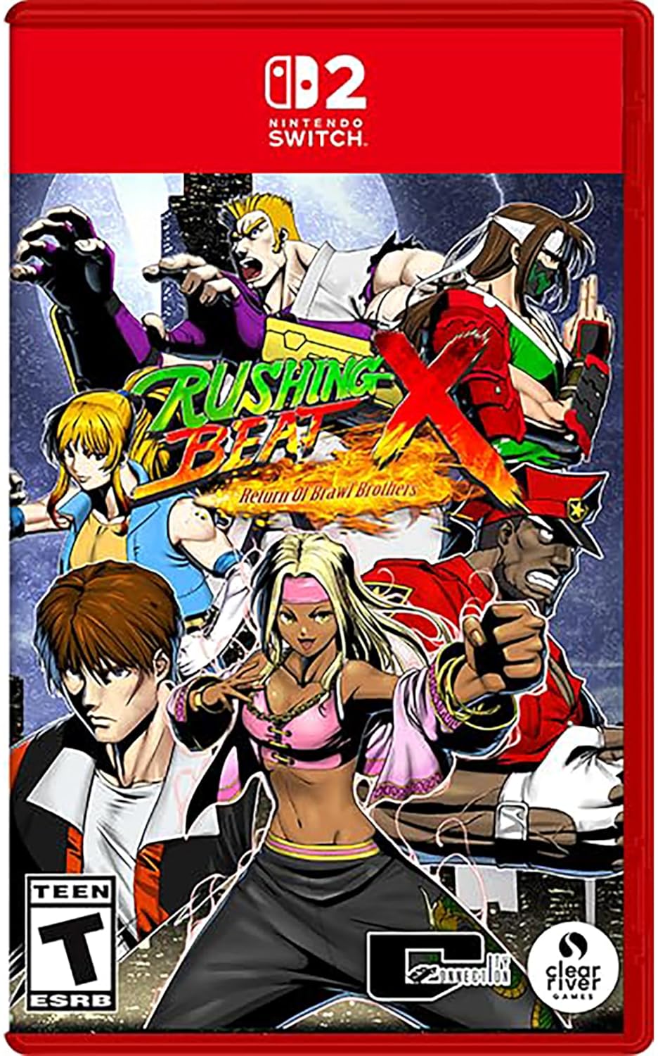Rushing Beat X Return of Brawl Brothers Nintendo Switch 2