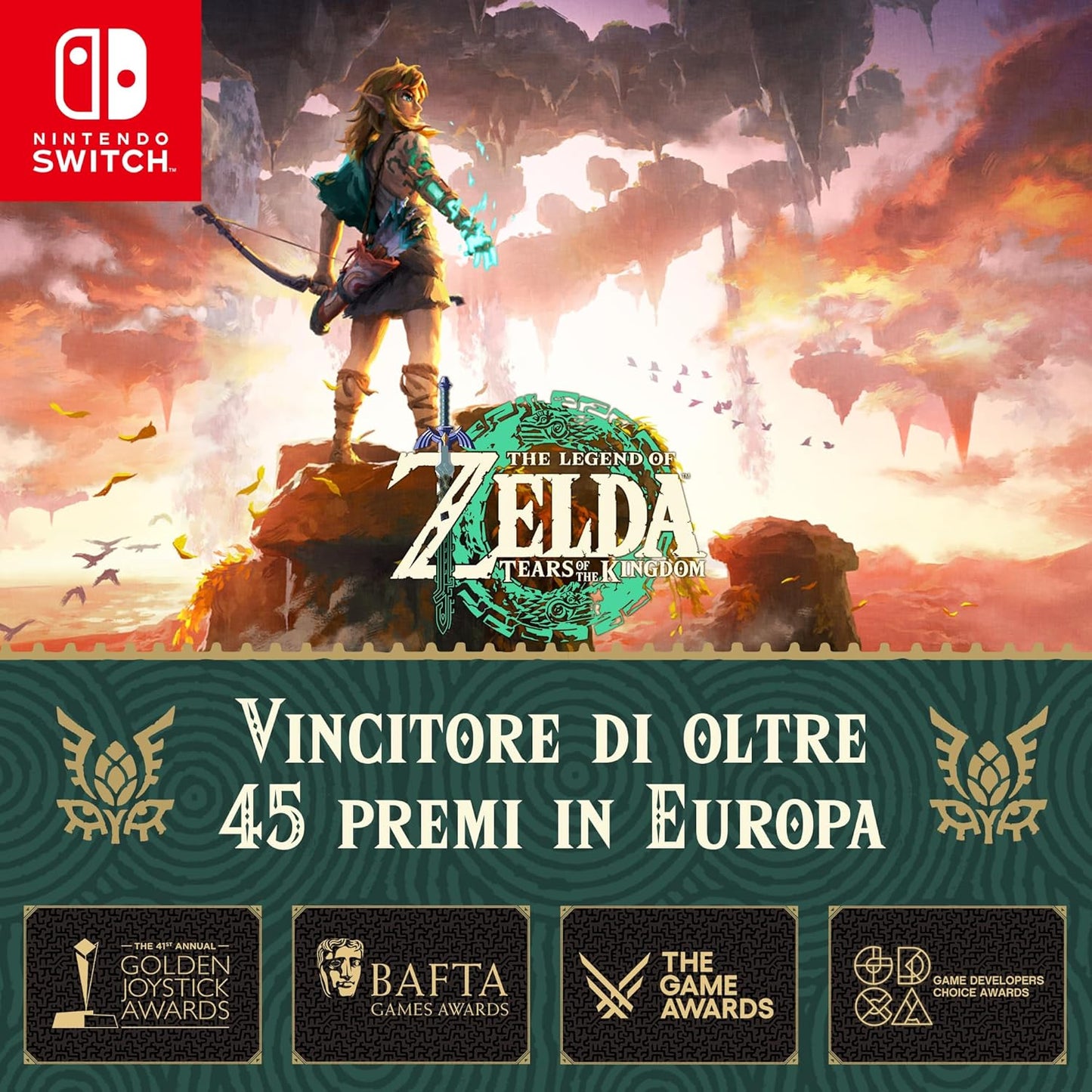 The Legend of Zelda Tears of the Kingdom Nintendo Switch