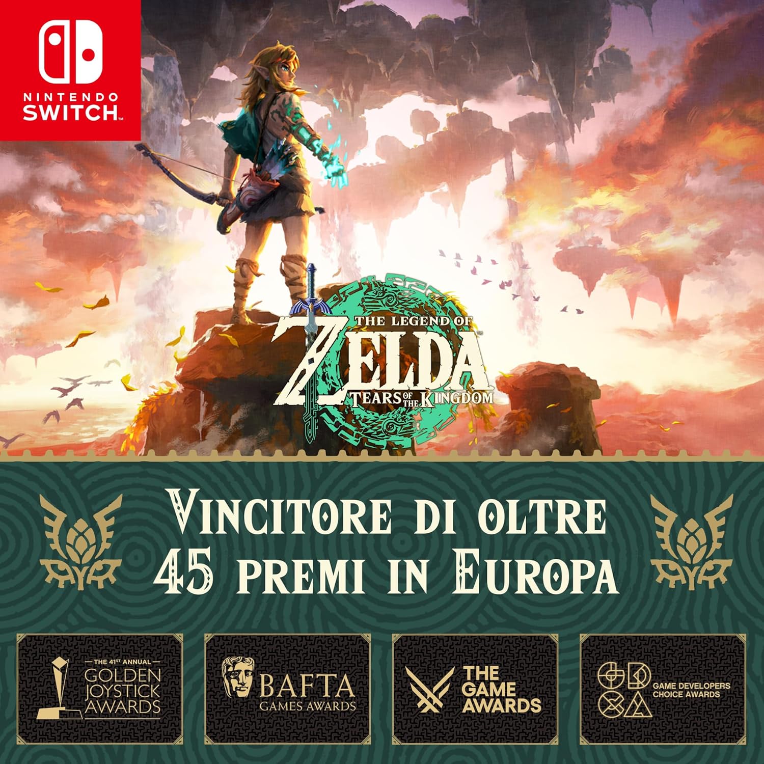 The Legend of Zelda Tears of the Kingdom Nintendo Switch