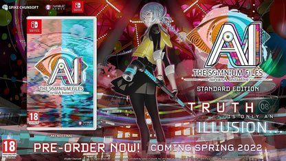 Ai The Somnium Files Nirvana Initiative Nintendo Switch