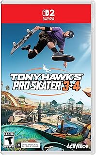 Tony Hawks Pro Skater 3 and 4 Nintendo Switch 2