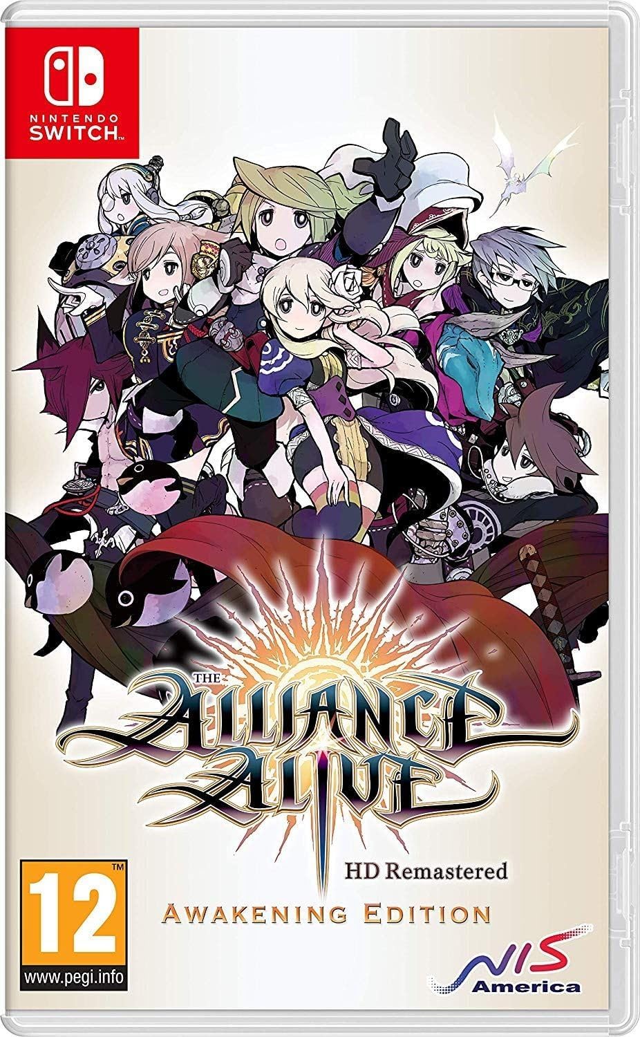 The Alliance Alive HD Remastered Awakening Edition Nintendo Switch