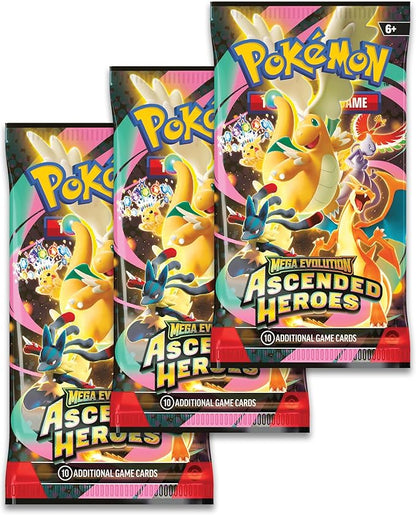 Pokemon TCG Mega Evolution Ascended Heroes Tech Sticker Collection Charmander