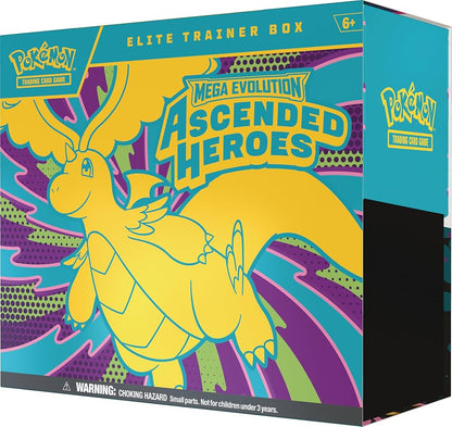 Pokemon Trading Card Game Ascended Heroes Elite Trainer Box