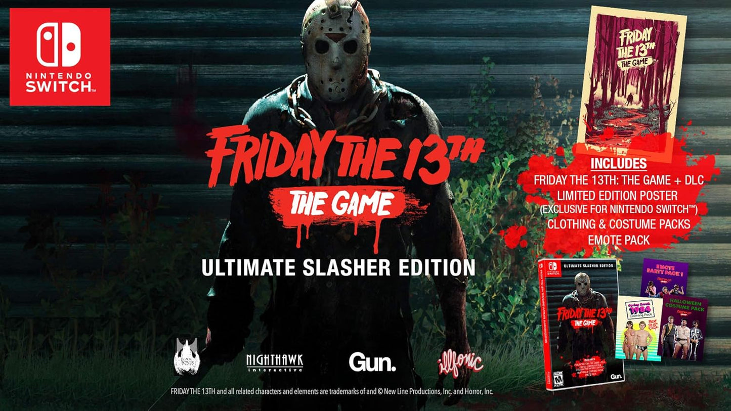 Friday The 13 The Game Nintendo Switch