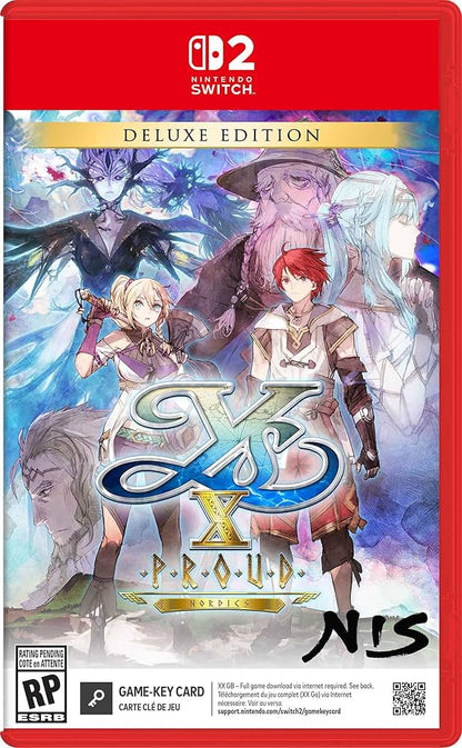 Ys X Proud Nordics Deluxe Edition Nintendo Switch 2