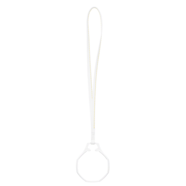 Swatch x Audemars Piguet Bioceramic Royal Pop Leather Lanyard Huit Blanc ACSSX03W100N  M 12.06 INCH