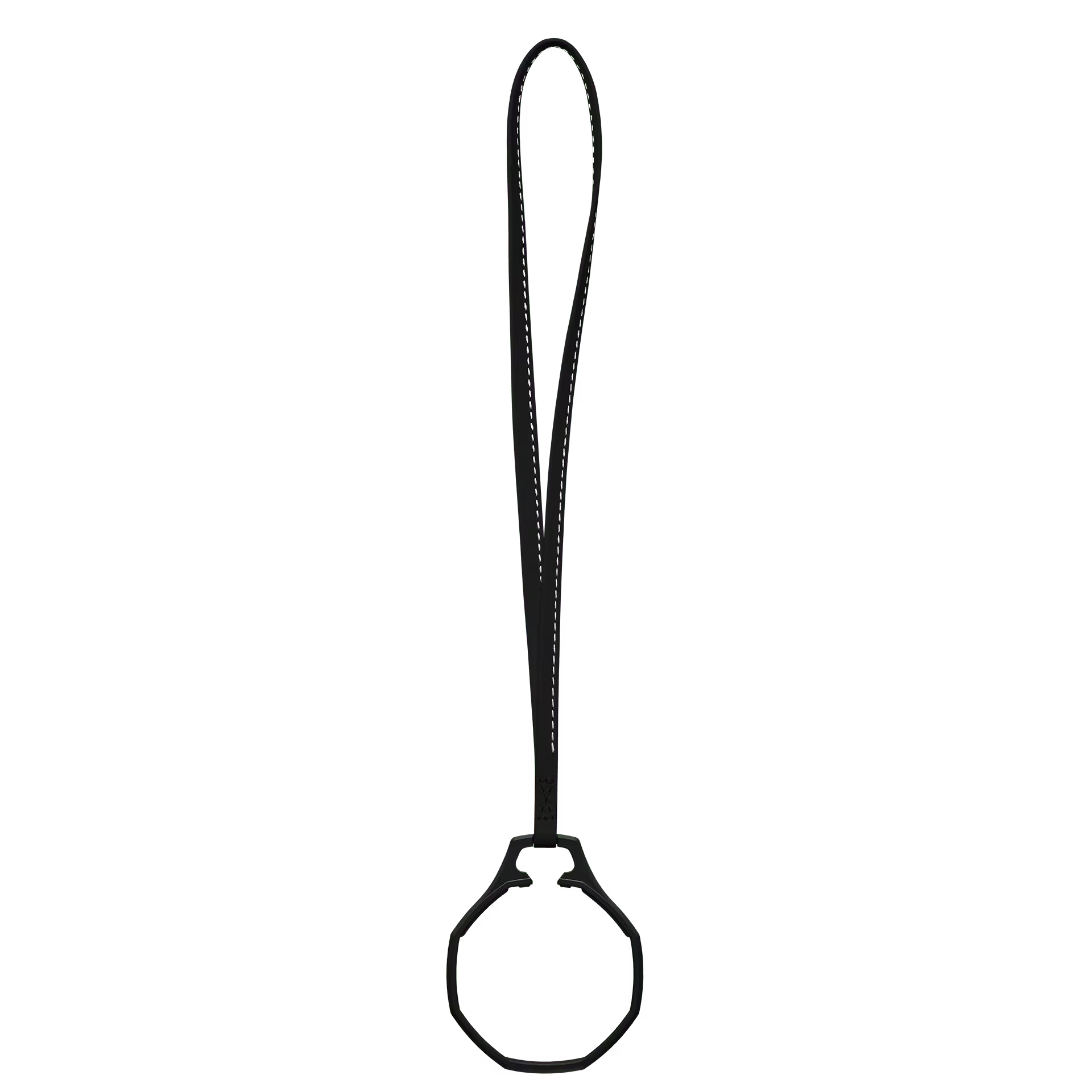 Swatch x Audemars Piguet Bioceramic Royal Pop Leather Lanyard Ocho Negro ACSSX03W101N L 26.5 INCH