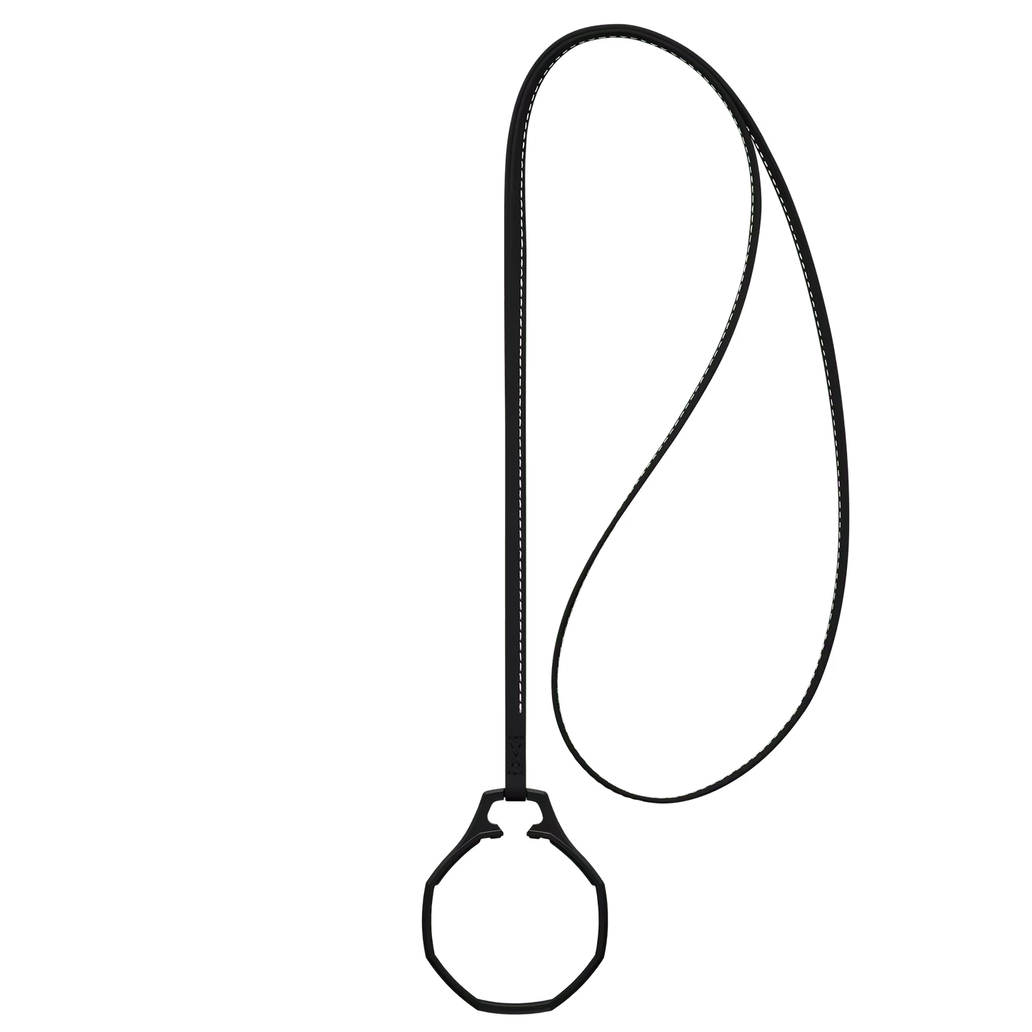 Swatch x Audemars Piguet Bioceramic Royal Pop Leather Lanyard Ocho Negro ACSSX03W101N S 7.08 INCH
