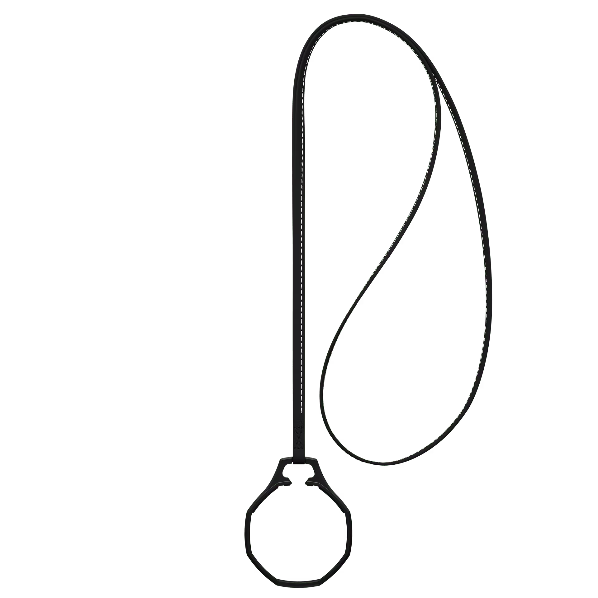 Swatch x Audemars Piguet Bioceramic Royal Pop Leather Lanyard Ocho Negro ACSSX03W101N S 7.08 INCH