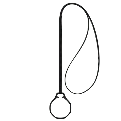 Swatch x Audemars Piguet Bioceramic Royal Pop Leather Lanyard Ocho Negro ACSSX03W101N S 7.08 INCH