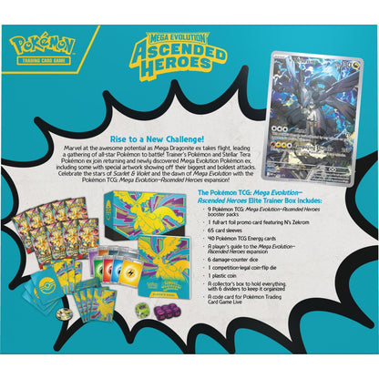 Pokemon Trading Card Game Ascended Heroes Elite Trainer Box