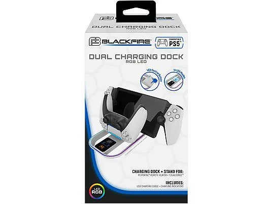 Blackfire Dual Top Charging Dock Slim Ps5