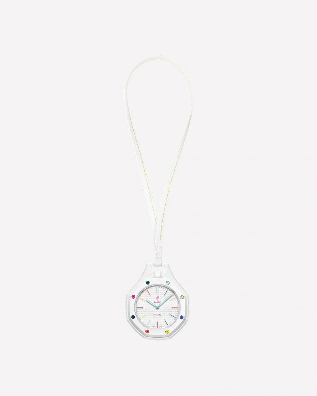 Swatch x Audemars Piguet Bioceramic Royal Pop Huit Blanc SSX03W100N