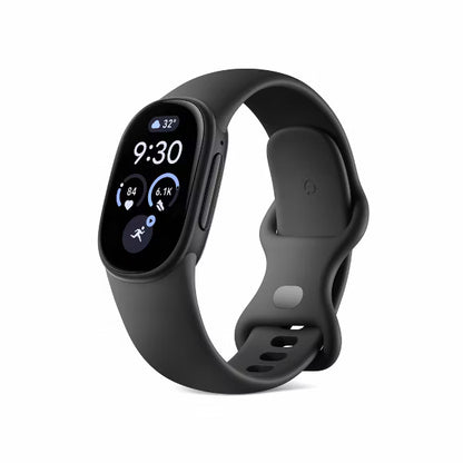 Google Fitbit Edge Classic Matte Black Aluminum Case / Obsidian Active Band