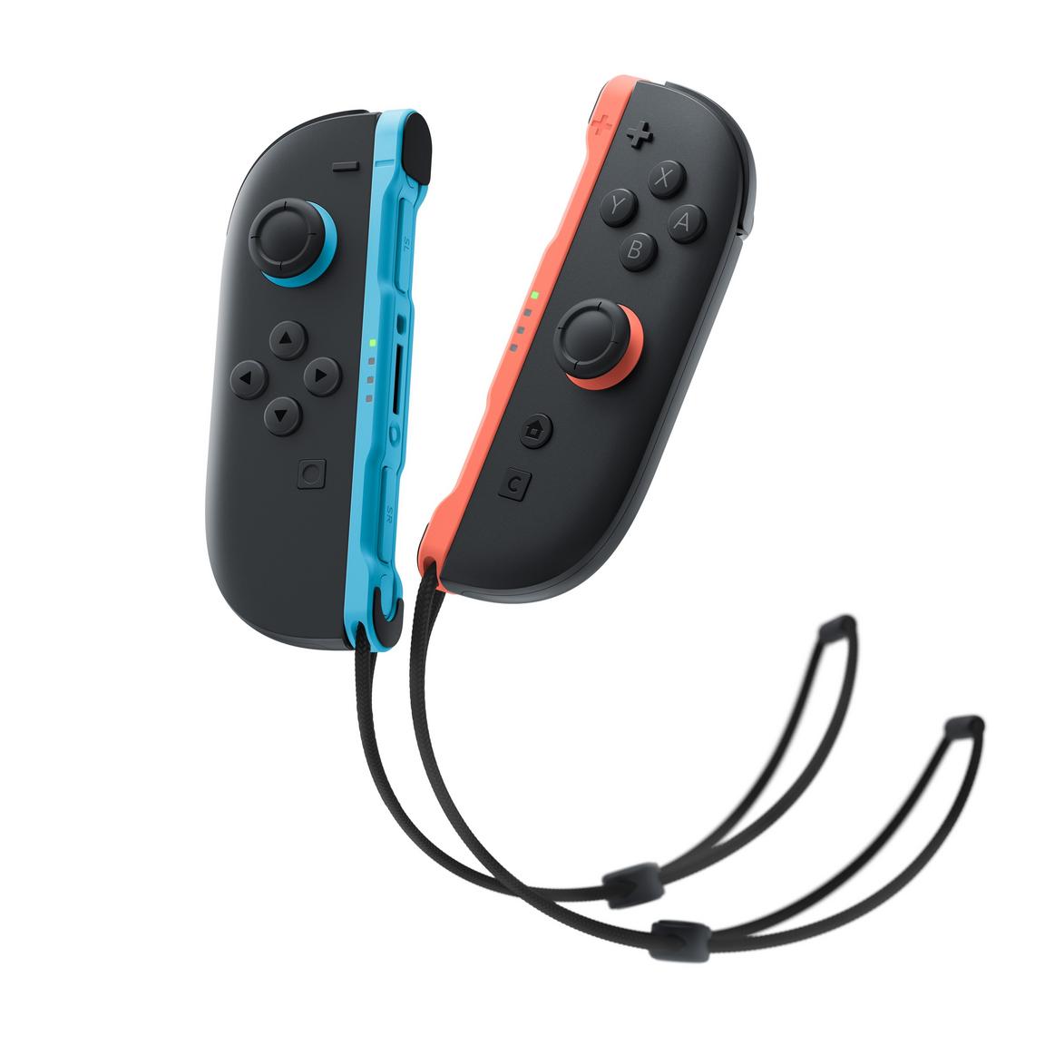 Nintendo Switch 2 Joy Con 2 Straps (Set of 2) Light Blue / Light Red