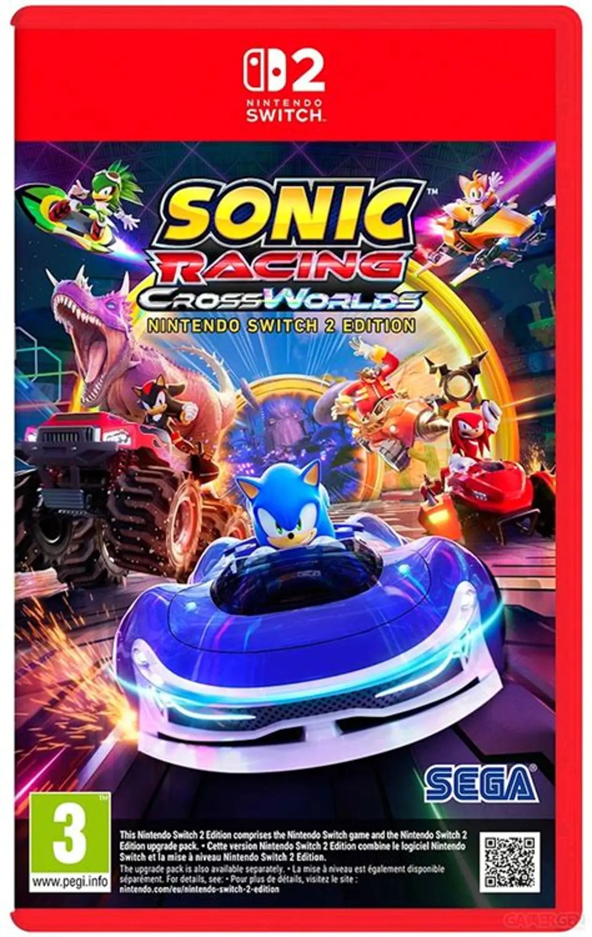 Sonic Racing Crossworld Nintendo Switch 2