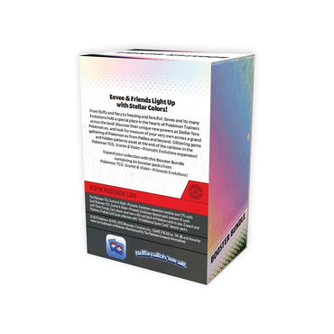Pokemon TCG Scarlet & Violet Prismatic Evolutions Booster Bundle (6 Packs)
