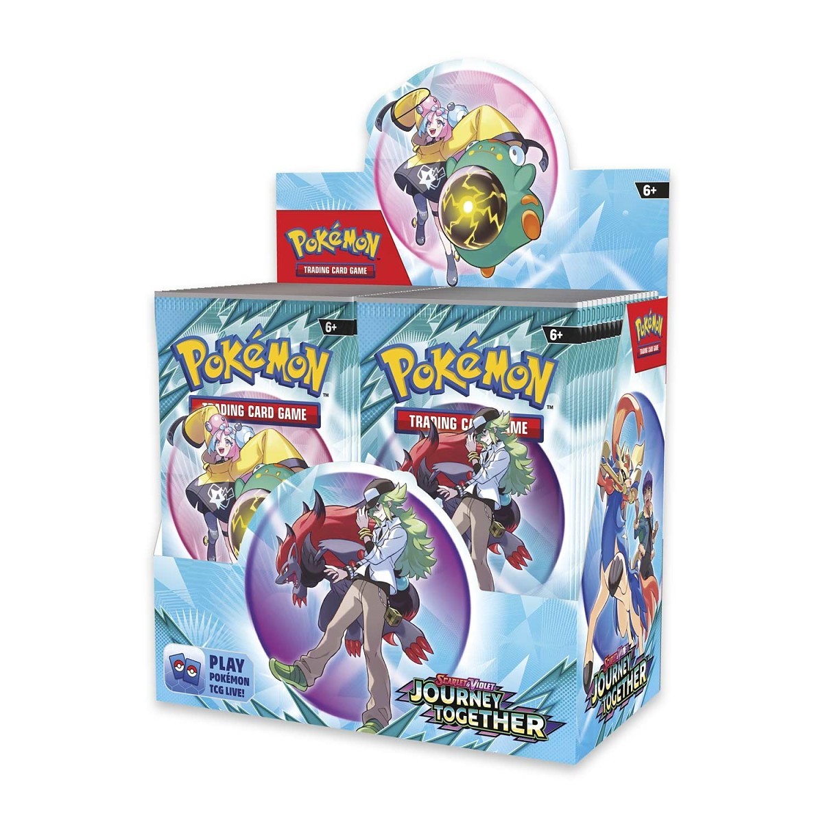 Pokémon TCG Scarlet & Violet Journey Together Enhanced Booster Display Box (36 Packs & 1 Promo Card)