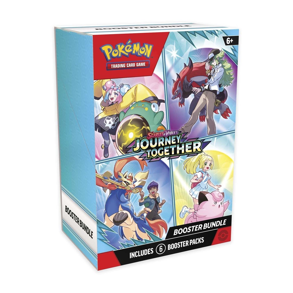 Pokemon TCG Scarlet & Violet Journey Together Booster Bundle (6 Packs)