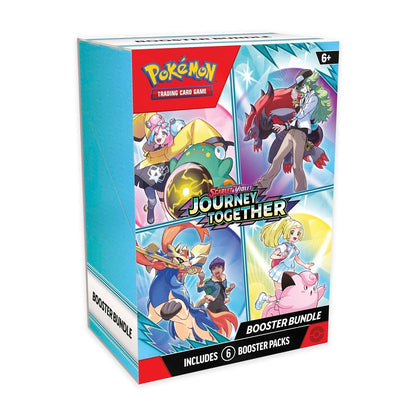 Pokemon TCG Scarlet & Violet Journey Together Booster Bundle (6 Packs)