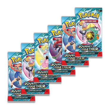 Pokemon TCG Scarlet & Violet Journey Together Booster Bundle (6 Packs)