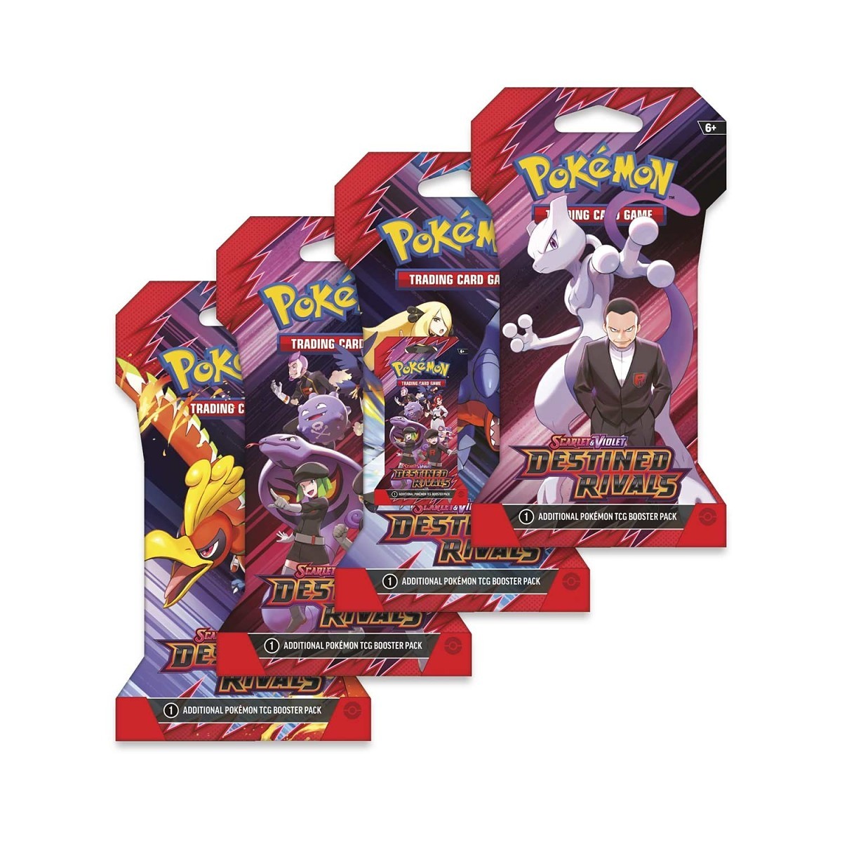 Pokemon TCG Scarlet & Violet Destined Rivals Sleeved Booster Pack (10 Cards)