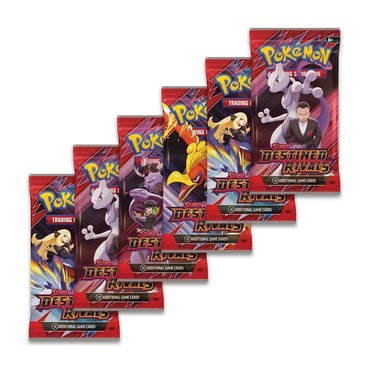 Pokemon TCG Scarlet & Violet Destined Rivals Booster Bundle (6 Packs)