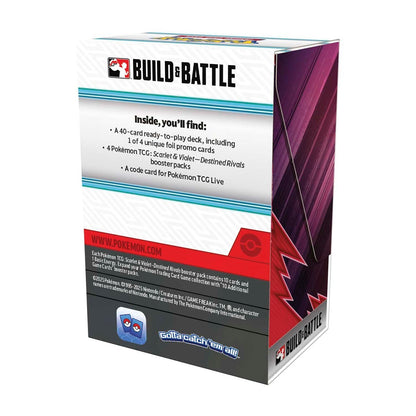Pokemon TCG Scarlet & Violet Destined Rivals Build & Battle Box