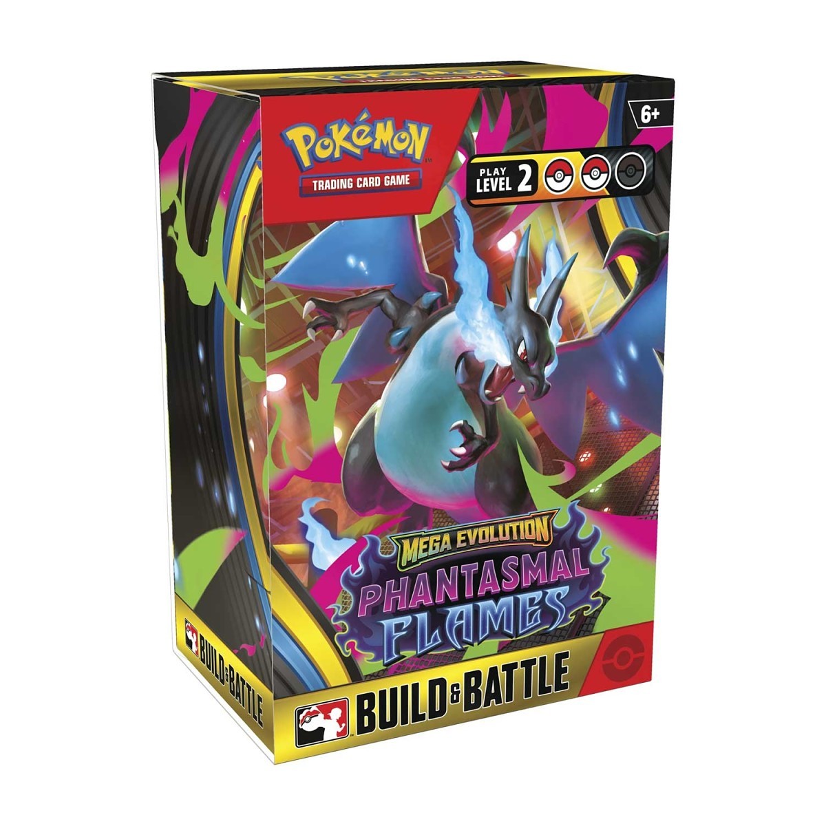 Pokemon TCG  Mega Evolution Phantasmal Flames Build & Battle Box