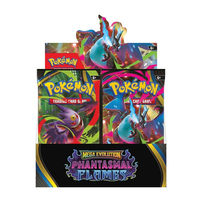 Pokemon TCG Mega Evolution Phantasmal Flames Booster Display Box (36 Packs)