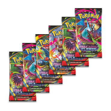 Pokemon TCG Mega Evolution Phantasmal Flames Booster Bundle (6 Packs)