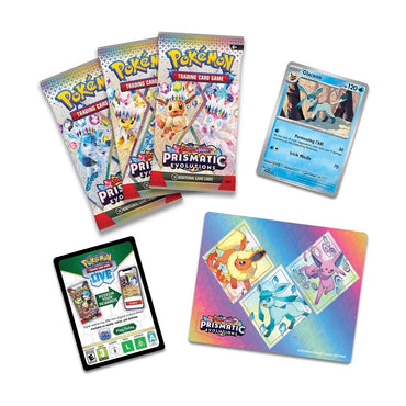 Pokemon TCG  Scarlet & Violet Prismatic Evolutions Tech Sticker Collection (Glaceon)