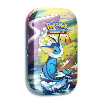 Pokemon TCG Scarlet & Violet Prismatic Evolutions Mini Tin (Vaporeon)