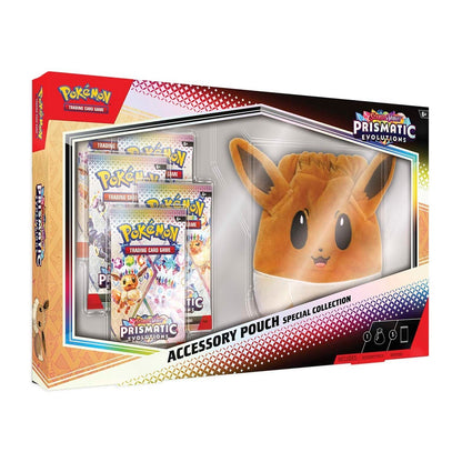 Pokemon TCG Scarlet & Violet Prismatic Evolutions Accessory Pouch Special Collection