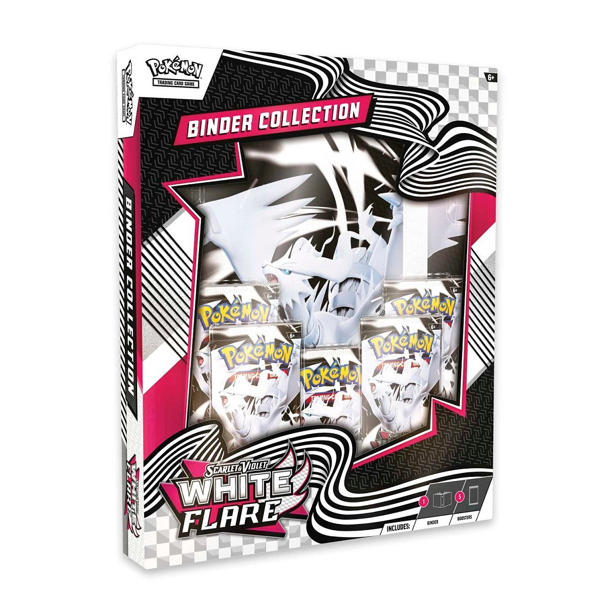 Pokemon TCG Scarlet & Violet White Flare Binder Collection