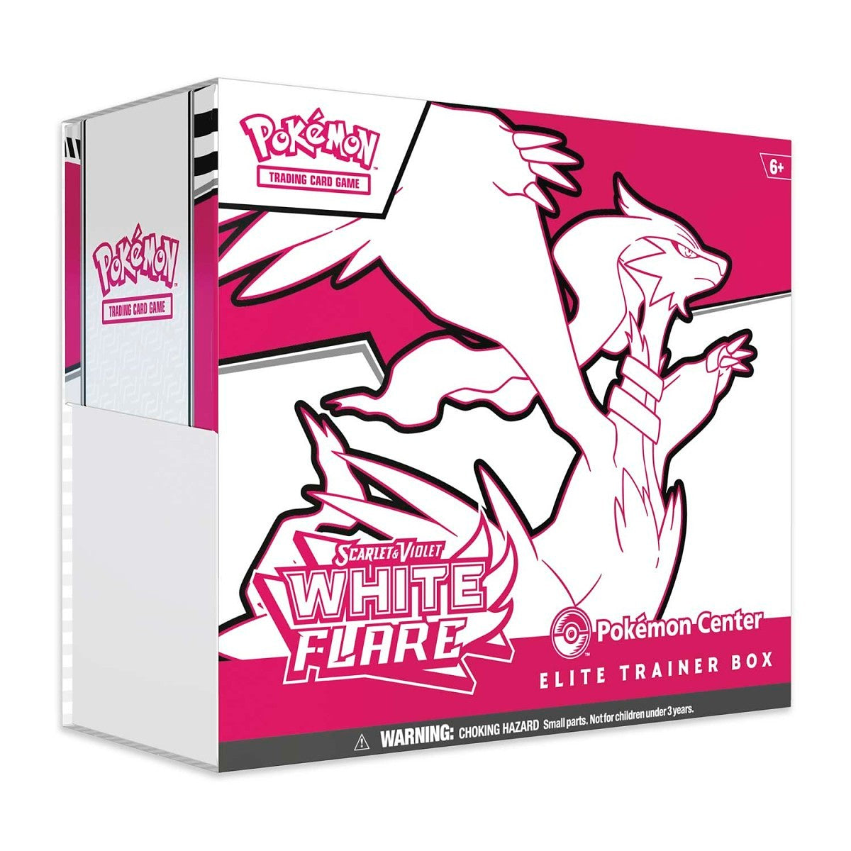 Pokemon Tcg Scarlet & Violet White Flare Pokemon Center Edition Elite Trainer Box