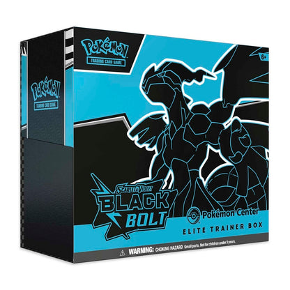 Pokemon TCG Scarlet & Violet Black Bolt Pokemon Center Edition Elite Trainer Box