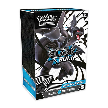 Pokemon TCG Scarlet & Violet Black Bolt Booster Bundle (6 Packs)