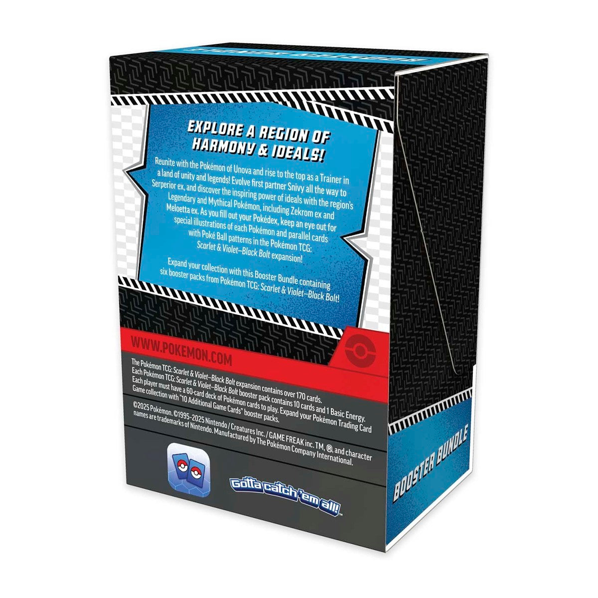 Pokemon TCG Scarlet & Violet Black Bolt Booster Bundle (6 Packs)