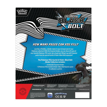 Pokemon TCG Scarlet & Violet Black Bolt Binder Collection