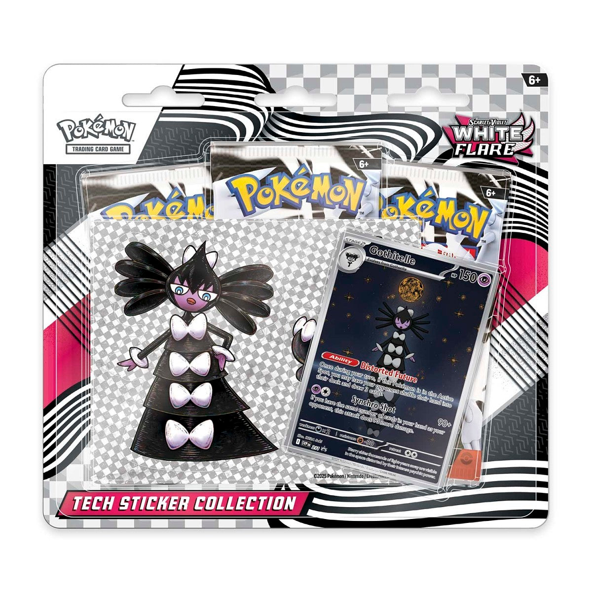 Pokemon TCG Scarlet & Violet White Flare Tech Sticker Collection